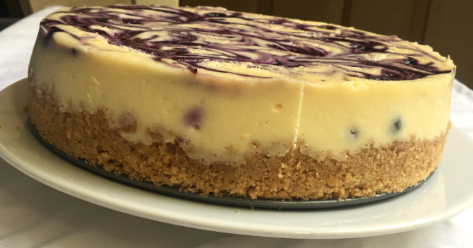 Whole Cheesecake Side